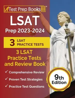 LSAT Prep 2023-2024 : 3 tests pratiques et un livre de révision LSAT [9ème édition] - LSAT Prep 2023-2024: 3 LSAT Practice Tests and Review Book [9th Edition]