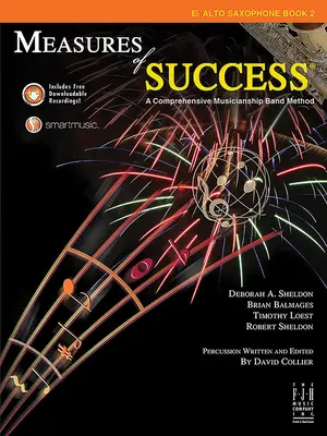 Mesures de succès Saxophone alto en mi bémol Livre 2 - Measures of Success E-Flat Alto Saxophone Book 2