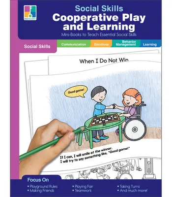 Social Skills Mini-Books Cooperative Play and Learning (en anglais seulement) - Social Skills Mini-Books Cooperative Play and Learning