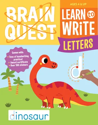 Brain Quest Apprendre à écrire : Lettres - Brain Quest Learn to Write: Letters