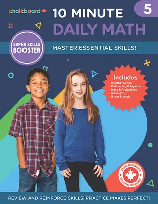 Mathématiques canadiennes en 10 minutes par jour 5e année - Canadian 10 Minute Daily Math Grade 5