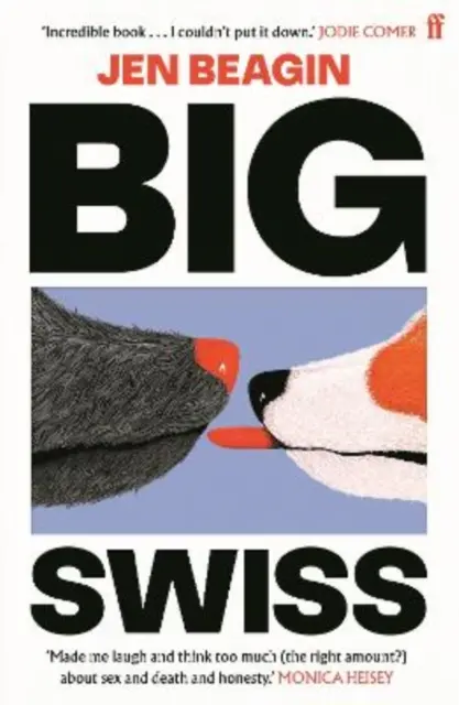 Big Swiss - 'Un livre incroyable. . . Je n'ai pas pu le lâcher. Jodie Comer - Big Swiss - 'Incredible book. . . I couldn't put it down.' Jodie Comer