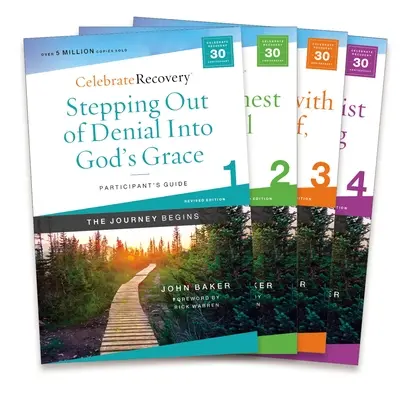 Celebrate Recovery Updated Participant's Guide Set, Volumes 1-4 - Un programme de rétablissement basé sur huit principes tirés des Béatitudes - Celebrate Recovery Updated Participant's Guide Set, Volumes 1-4 - A Recovery Program Based on Eight Principles from the Beatitudes