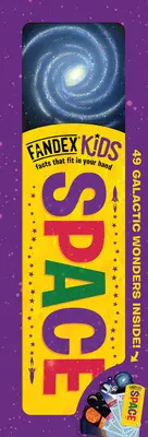 Fandex Kids : L'espace : Des faits qui tiennent dans la main : 49 merveilles galactiques à l'intérieur ! - Fandex Kids: Space: Facts That Fit in Your Hand: 49 Galactic Wonders Inside!