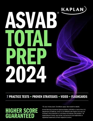 ASVAB Total Prep 2024-2025 : 7 tests d'entraînement + stratégies éprouvées + vidéo + flashcards - ASVAB Total Prep 2024-2025: 7 Practice Tests + Proven Strategies + Video + Flashcards