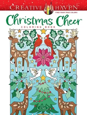 Livre de coloriage Creative Haven Christmas Cheer - Creative Haven Christmas Cheer Coloring Book