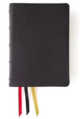 Nkjv, Bible de référence Thompson, cuir de chèvre de première qualité, noir, Premier Collection, lettres noires, bordures dorées, impression confort - Nkjv, Thompson Chain-Reference Bible, Premium Goatskin Leather, Black, Premier Collection, Black Letter, Art Gilded Edges, Comfort Print