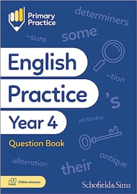 Livre de questions sur l'anglais de la quatrième année de primaire, pour les 8-9 ans - Primary Practice English Year 4 Question Book, Ages 8-9