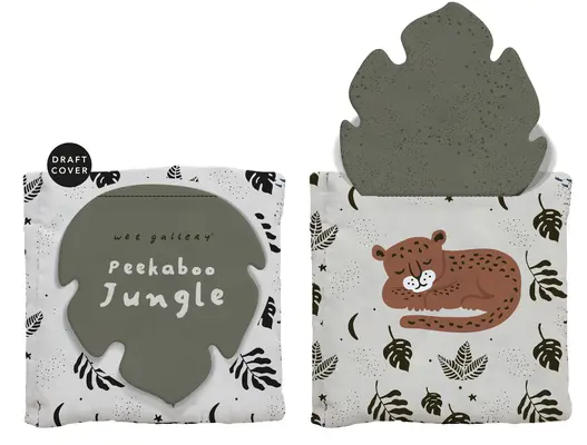 Peekaboo Jungle : Le premier livre à découper de bébé - soulevez le rabat ! - Peekaboo Jungle: Baby's First Crinkle Peek-A-Book - Lift the Flap!