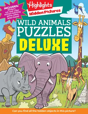 Puzzles de luxe sur les animaux sauvages - Wild Animals Puzzles Deluxe