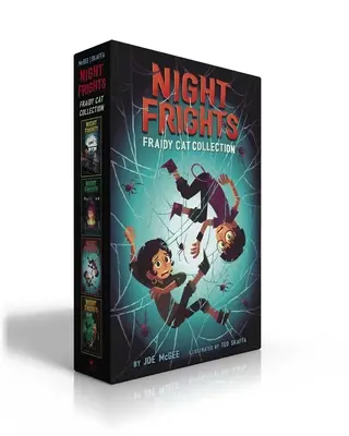 Night Frights Fraidy-Cat Collection (Boxed Set) : La moustache hantée ; Le haricot de Lima tapi ; L'araignée pas si mignonne ; Les écureuils sont partis... - Night Frights Fraidy-Cat Collection (Boxed Set): The Haunted Mustache; The Lurking Lima Bean; The Not-So-Itsy-Bitsy Spider; The Squirrels Have Gone Nu