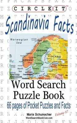 Encerclez-le, Faits sur la Scandinavie, mots cachés, livre de puzzles - Circle It, Scandinavia Facts, Word Search, Puzzle Book