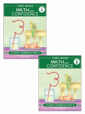 L'ensemble du cahier d'exercices de l'élève de troisième année - Third Grade Math with Confidence Student Workbook Bundle