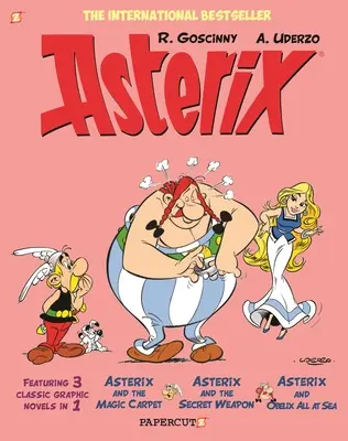 Astérix Omnibus Tome 10 : Collecting Astérix et le Tapis Magique, Astérix et l'Arme Secrète, Astérix et Obélix en Mer - Asterix Omnibus Vol. 10: Collecting Asterix and the Magic Carpet, Asterix and the Secret Weapon, and Asterix and Obelix All at Sea