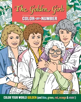 Les Golden Girls en coloriage - The Golden Girls Color-By-Number