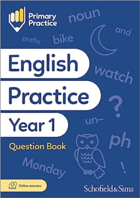 Manuel d'entraînement à l'anglais de l'année 1, 5-6 ans - Primary Practice English Year 1 Question Book, Ages 5-6