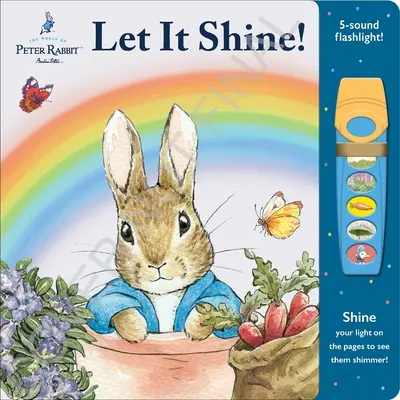 Lampe de poche phosphorescente Le Monde de Pierre Lapin - Glow Flashlight Adventure  World Of Peter Rabbit