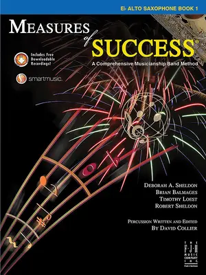 Mesures de succès Saxophone Alto E-Flat Livre 1 - Measures of Success E-Flat Alto Saxophone Book 1