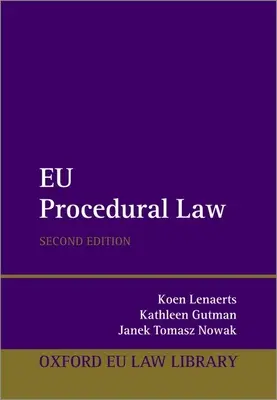 Droit procédural européen - Eu Procedural Law