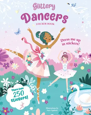 Livre d'autocollants de danseuses à paillettes - Glittery Dancers Sticker Book