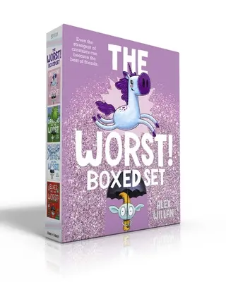 Le pire ! Coffret : Les licornes sont les pires ; les dragons sont les pires ; les yétis sont les pires ; les elfes sont les pires ! - The Worst! Boxed Set: Unicorns Are the Worst!; Dragons Are the Worst!; Yetis Are the Worst!; Elves Are the Worst!