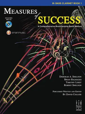 Mesures du succès - Clarinette basse (livre 1) - Measures of Success Bass Clarinet Book 1