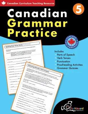 Pratique de la grammaire canadienne 5 - Canadian Grammar Practice 5