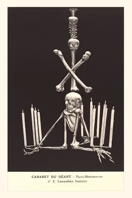 Journal d'époque Chandelier squelette - Vintage Journal Skeleton Chandelier