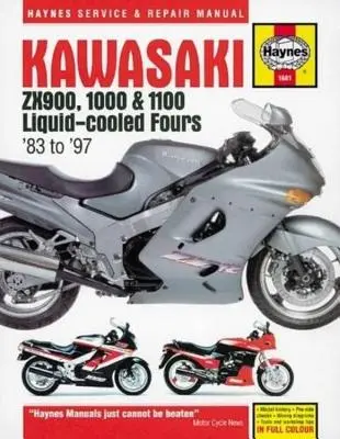 Kawasaki Zx900, 1000 & 1100 Ninjas, '83-'97