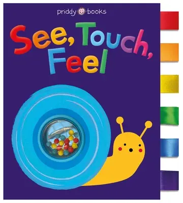 Voir, toucher, sentir : Livre en tissu - See Touch Feel: Cloth Book