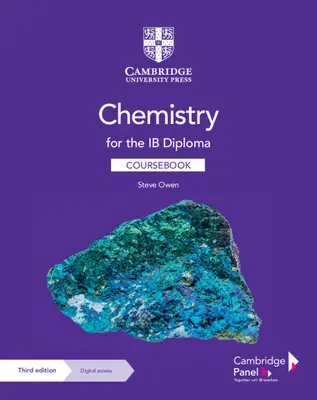 Chemistry for the Ib Diploma Coursebook with Digital Access (2 Years) [With Access Code] (en anglais) - Chemistry for the Ib Diploma Coursebook with Digital Access (2 Years) [With Access Code]