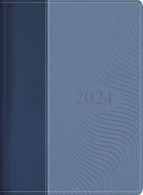 Le trésor de la sagesse - Agenda exécutif 2024 - Bleu bicolore : Un journal quotidien et un carnet de rendez-vous sur le thème de la direction, avec une citation inspirante. - The Treasure of Wisdom - 2024 Executive Agenda - Two-Toned Blue: An Executive Themed Daily Journal and Appointment Book with an Inspirational Quotatio