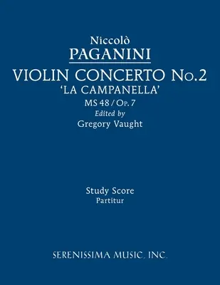 Concerto pour violon no 2, MS 48 : partition d'étude - Violin Concerto No.2, MS 48: Study score