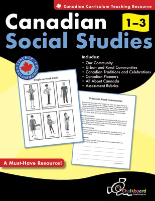 Études sociales canadiennes de la 1re à la 3e année - Canadian Social Studies Grades 1-3