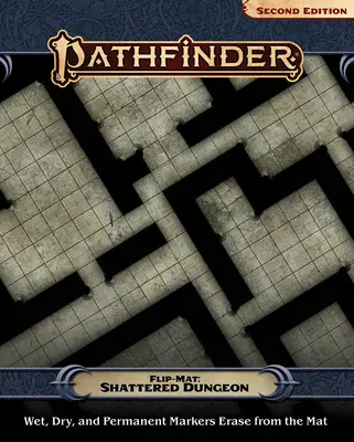 Flip-Mat Pathfinder : Donjon Déchiqueté - Pathfinder Flip-Mat: Shattered Dungeon