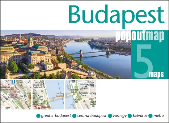 Carte popout de Budapest - Budapest Popout Map