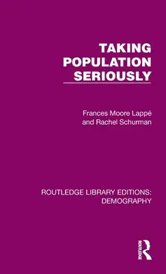 Prendre la population au sérieux - Taking Population Seriously