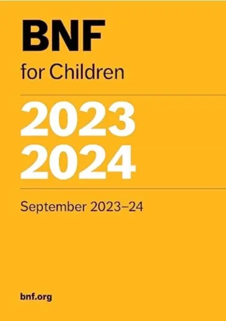 BNF pour enfants (BNFC) 2023-2024 - BNF for Children (BNFC) 2023-2024