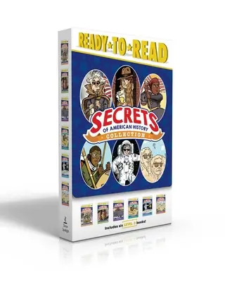 Collection Secrets de l'histoire américaine (coffret) : Les pères fondateurs étaient des espions ! Les requins ! Les pères fondateurs étaient des espions, des agents secrets, des requins, des armées fantômes, des héros qui ont tout risqué... - Secrets of American History Collection (Boxed Set): The Founding Fathers Were Spies!; Secret Agents! Sharks! Ghost Armies!; Heroes Who Risked Everythi