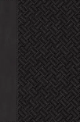 Niv, Thinline Bible, Compact, Leathersoft, Black/Gray, Red Letter, Comfort Print