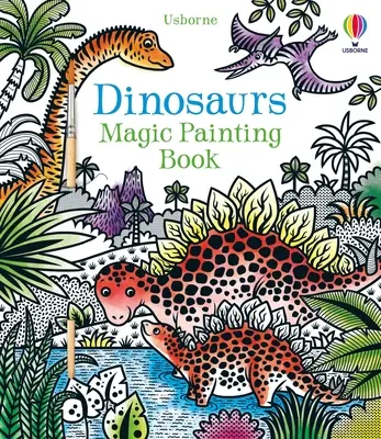 Livre de peinture magique sur les dinosaures - Dinosaurs Magic Painting Book