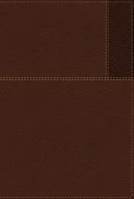 Niv, Thinline Reference Bible (Your Portable Reference Bible), Large Print, Leathersoft, Brown, Red Letter, Thumb Indexed, Comfort Print