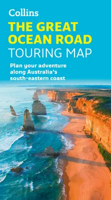 Carte touristique de la Great Ocean Road de Collins : Planifiez votre aventure le long de la côte sud-est de l'Australie - Collins the Great Ocean Road Touring Map: Plan Your Adventure Along Australia's South-Eastern Coast