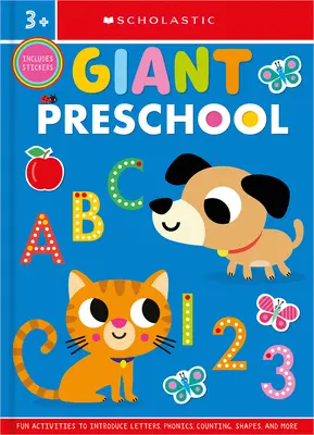 Cahier d'exercices géant pour enfants d'âge préscolaire : Scholastic Early Learners (cahier d'exercices) - Giant Preschool Workbook: Scholastic Early Learners (Workbook)