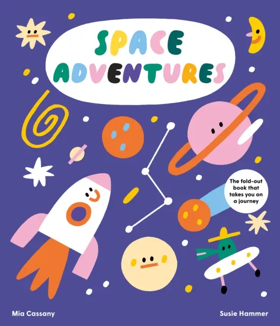 Aventures de l'espace - Le livre dépliable qui vous fait voyager - Space Adventures - The fold-out book that takes you on a journey