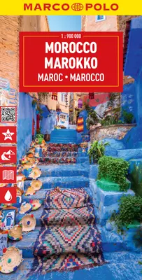 Maroc Carte Marco Polo - Morocco Marco Polo Map