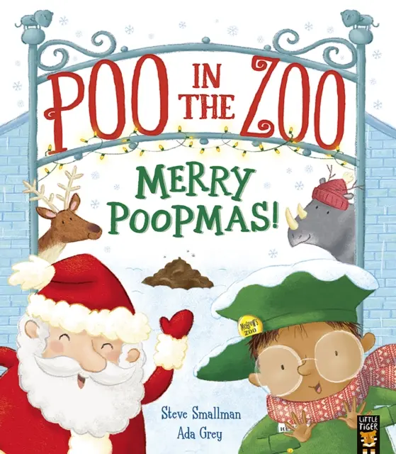 L'ourson au zoo : Joyeux Poopmas ! - Poo in the Zoo: Merry Poopmas!