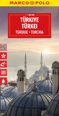 Trkiye (Turquie) Carte Marco Polo - Trkiye (Turkey) Marco Polo Map