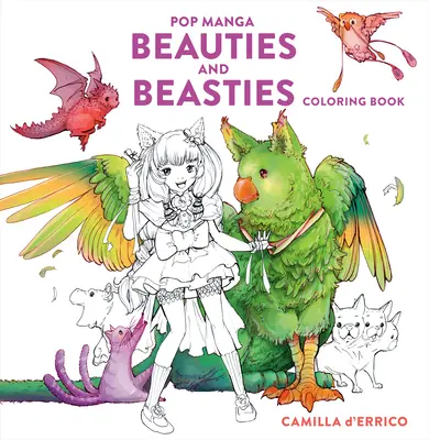 Livre à colorier Pop Manga Beauties and Beasties - Pop Manga Beauties and Beasties Coloring Book