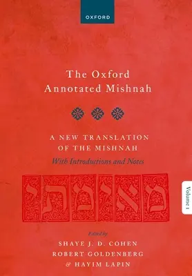 La Mishna annotée d'Oxford - The Oxford Annotated Mishnah